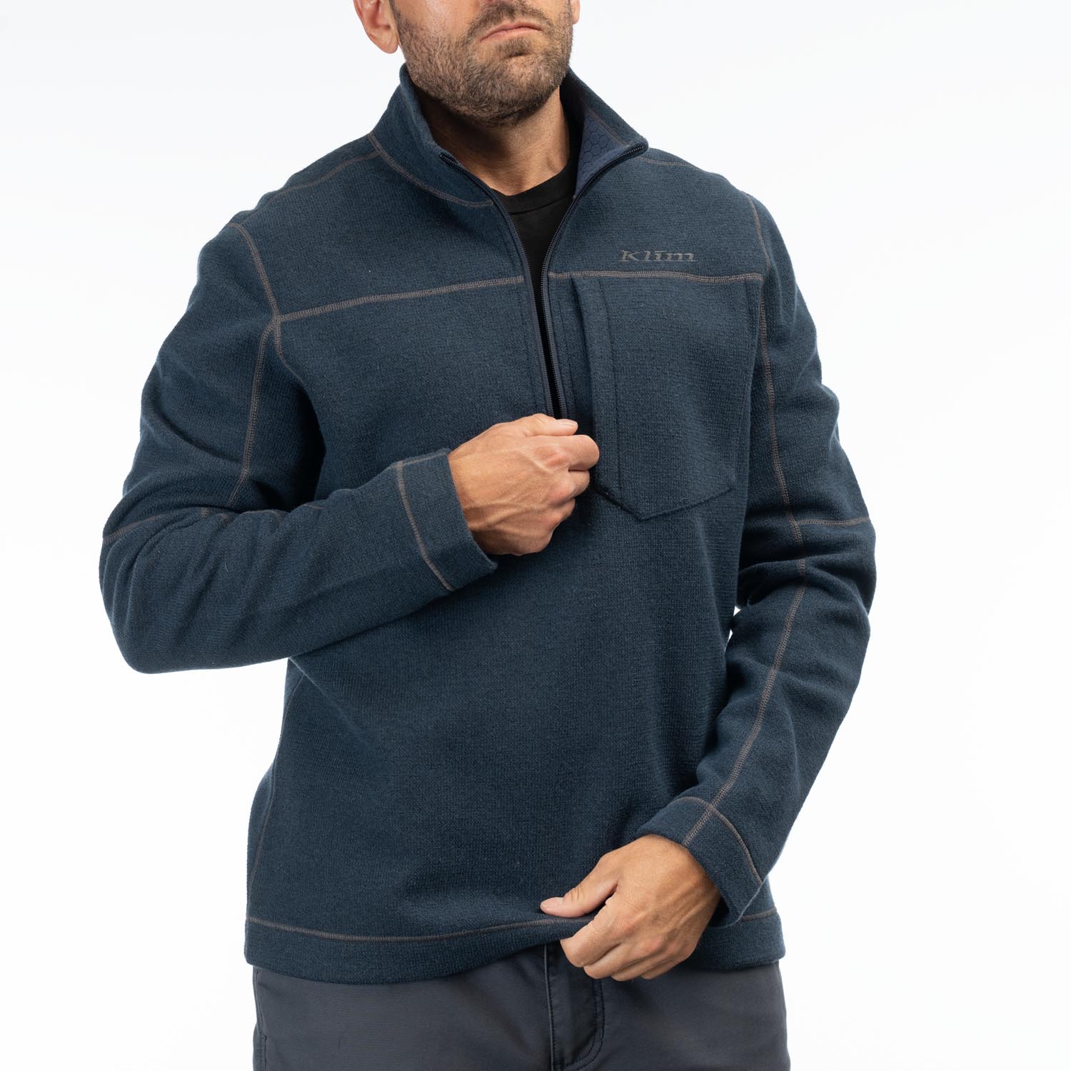 Bighorn Canyon Wool Fleece 1/4 Zip